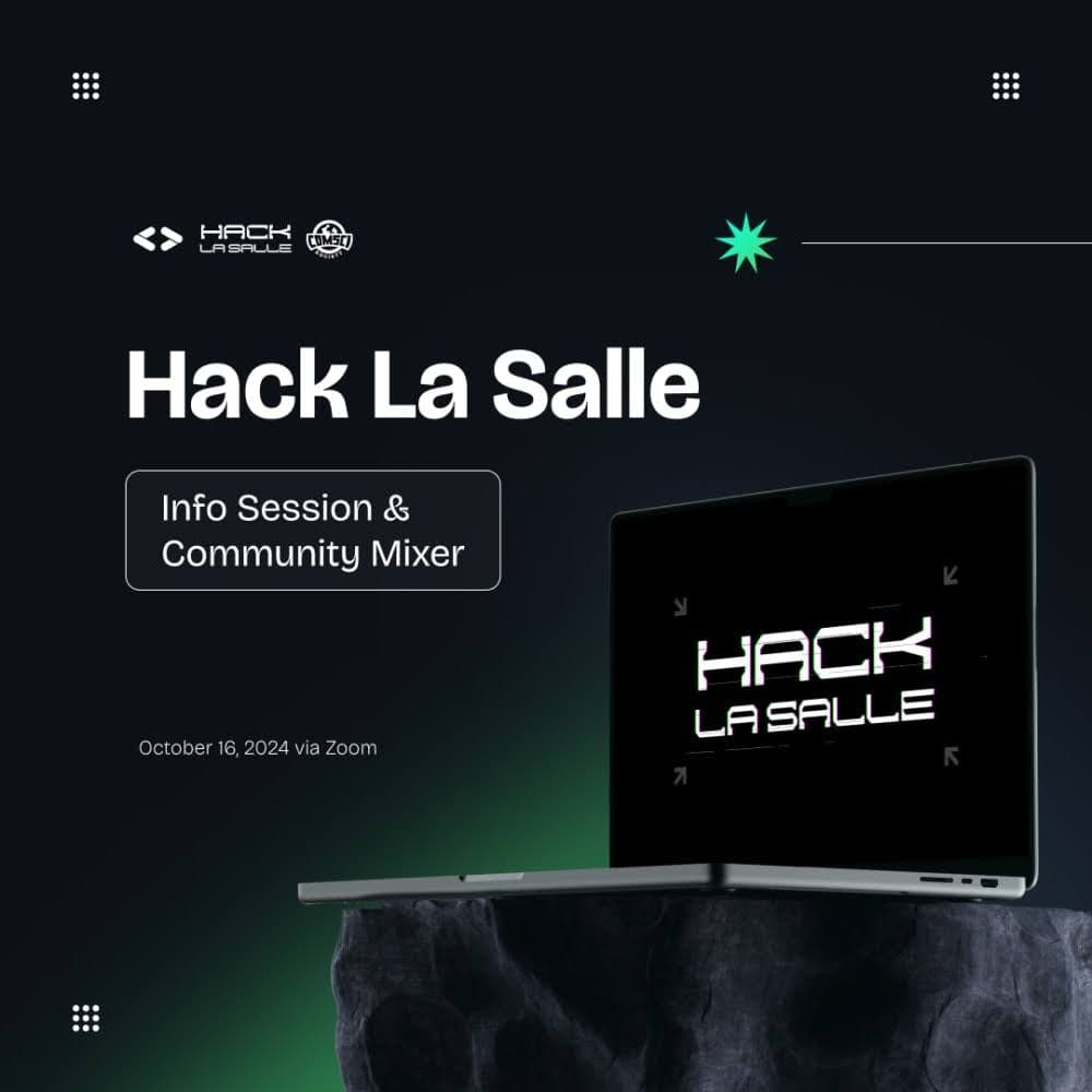 Hack La Salle 2024 Info Session & Ideathon Community Mixer